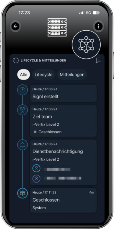 SIGNL4 alert lifecycle and closure