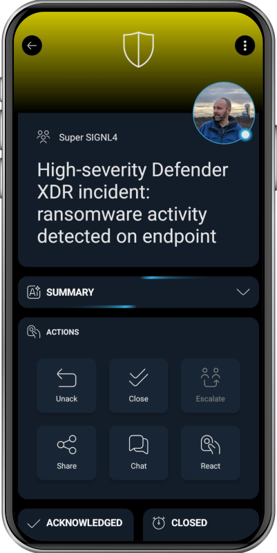 SIGNL4 Alert