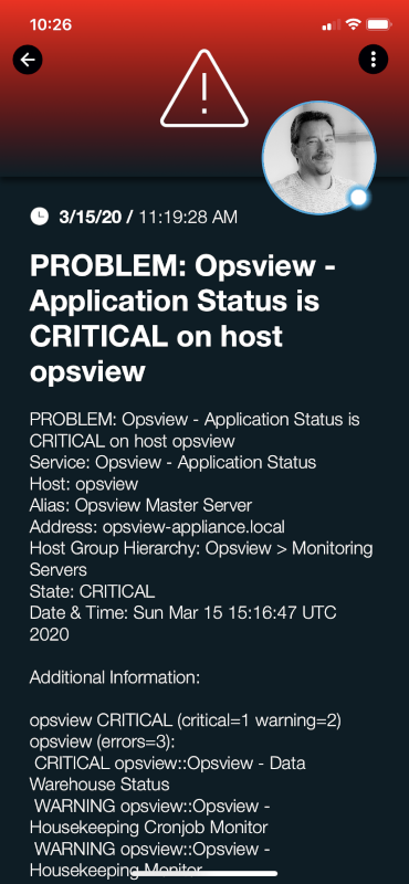 Opsview SIGNL4 Alert
